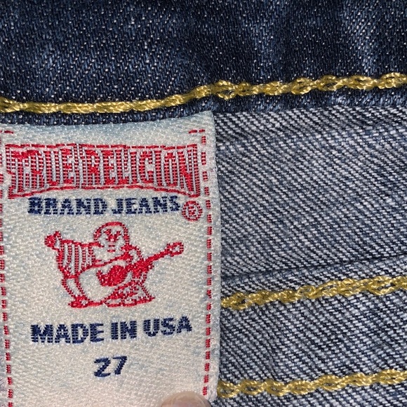 Low-Rise True Religion Straight Jeans - Picture 4 of 8